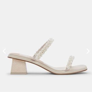 Dolce Vita River Pearl Heels, size 10 W